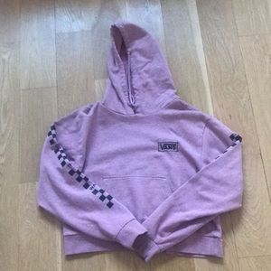 Light Red Vans Off The Wall Hoodie